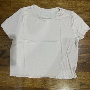 Aerie Soft Pink Short Sleeve Tee